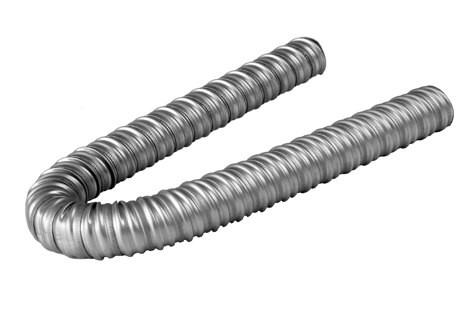 Galvanized corrugated flat / round duct
